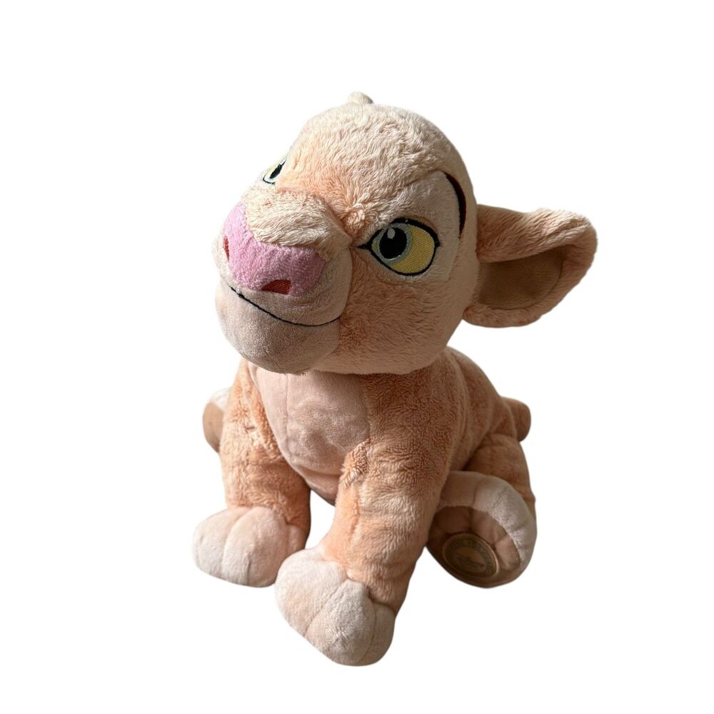 Authentic Disney Store Nala Plush 14" Official Merch EUC Soft